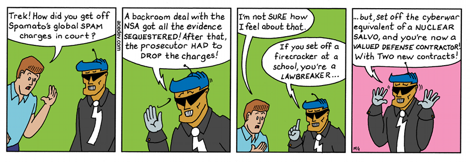 acedev comic, webcomic for Tuesday 19 Dec 2017
